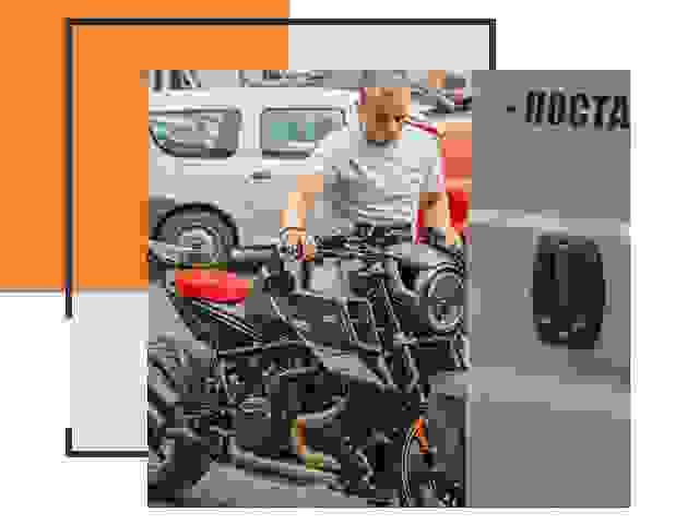 Перевозка мотоцикла по России - Услуги Перевозка-Ртщ